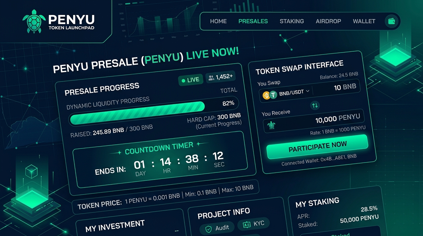 Apex Wealth - PENYU Web3 Token Launchpad & Pre-Listing Hub